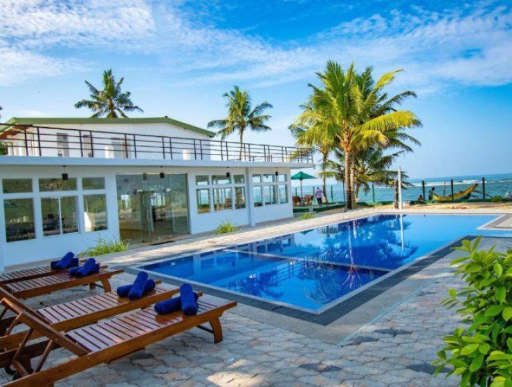 10 Bed Rooms Beach Front Resort In Beruwala