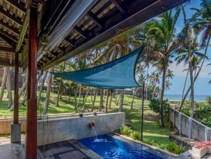 3 BR Beachfront Villa in Galle