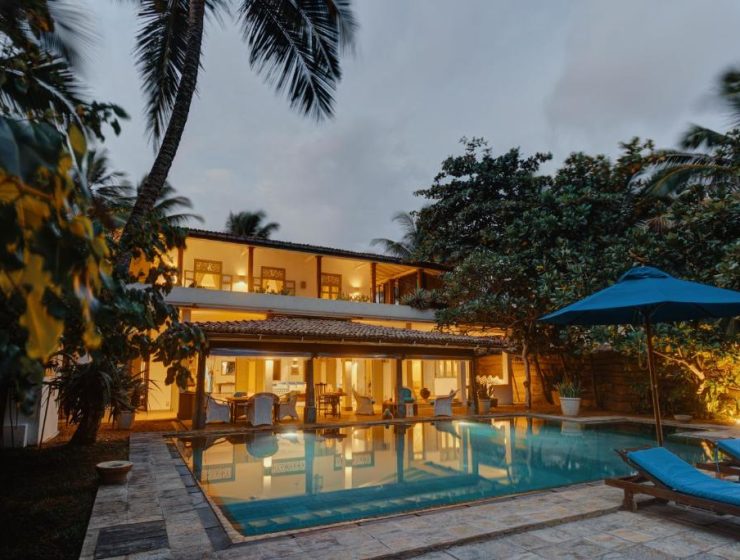 Blue Horizon Beach Front Villa Unawatuna