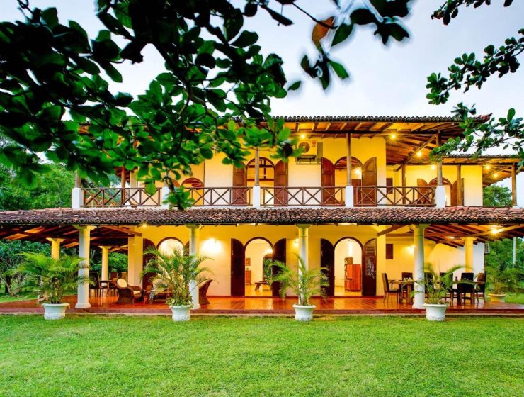 Beach front villa in Tangalle